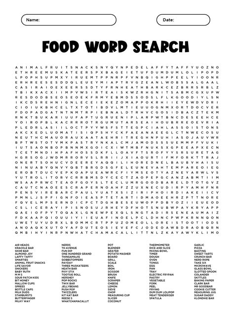Word Searches Printable Hard